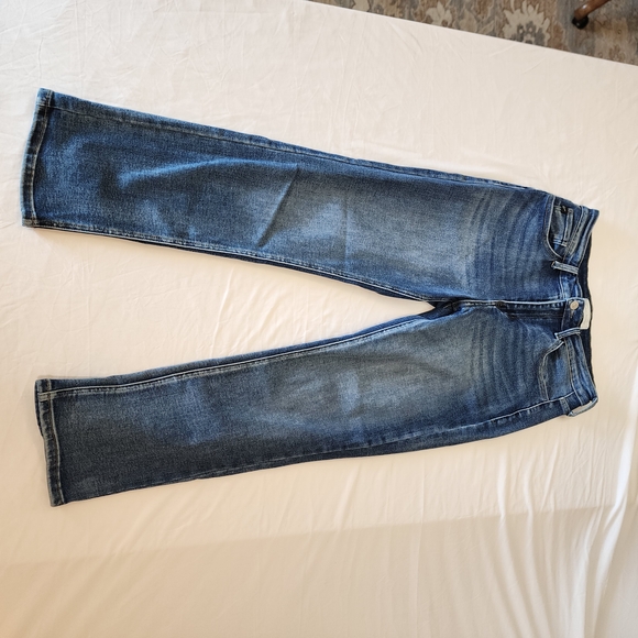 KanCan Women's Straight Leg Jeans - Blue - Picture 1 of 7